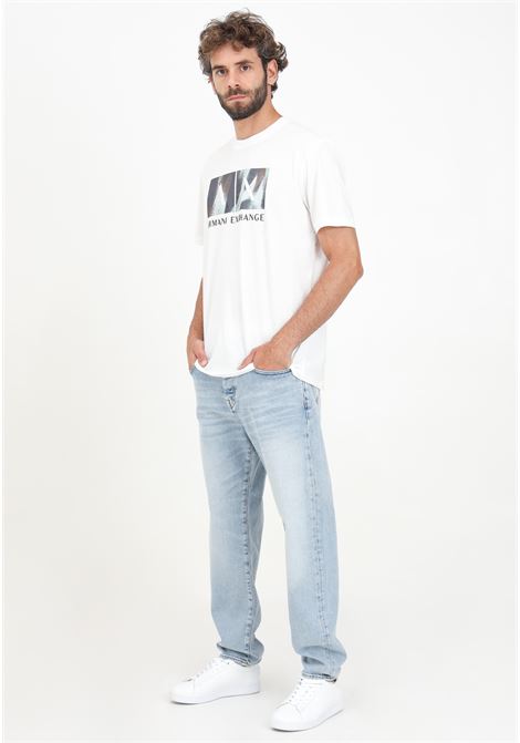 Jeans in denim chiaro da uomo ARMANI EXCHANGE | 6DZJ71Z3TJZ1500